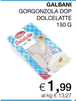 Coop GALBANI GORGONZOLA DOP DOLCELATTE 150 G offerta