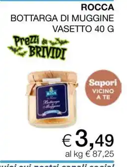 Coop ROCCA BOTTARGA DI MUGGINE VASETTO 40 G offerta