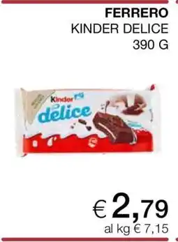 Coop FERRERO KINDER DELICE offerta