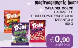 Coop CASA DEL DOLCE CARAMELLE HORROR PARTY/DRACULA/TARANTOLA offerta