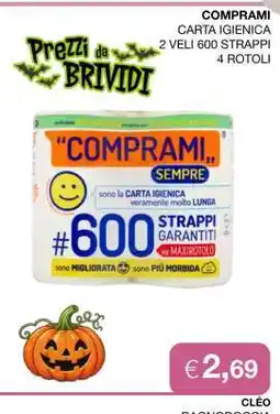 Coop COMPRAMI CARTA IGIENICA offerta
