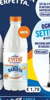Coop Parmalat Zymil Latte Barista offerta