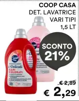 Coop COOP CASA DET. LAVATRICE VARI TIPI offerta