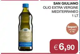 Coop SAN GIULIANO OLIO EXTRA VERGINE MEDITERRANEO offerta