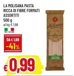 Famila LA MOLISANA PASTA RICCA DI FIBRE FORMATI ASSORTITI offerta