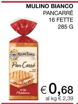 Coop Mulino Bianco Pancarré offerta