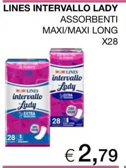 Coop LINES INTERVALLO LADY offerta