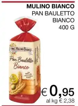 Coop Mulino Bianco Pan Bauletto Bianco offerta