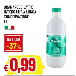 Famila GRANAROLO LATTE INTERO UHT A LUNGA CONSERVAZIONE 1 l offerta