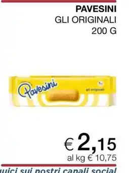 Coop Pavesini offerta