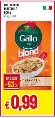 Famila Gallo Blond Integrale offerta