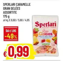 Famila SPERLARI CARAMELLE GRAN GELÉES ASSORTITE offerta
