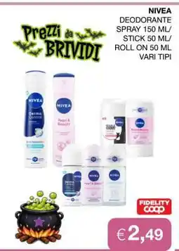 Coop NIVEA Deodorante offerta
