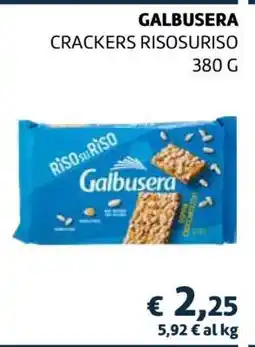 Coop GALBUSERA CRACKERS RISOSURISO offerta