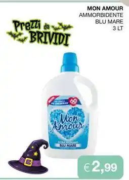 Coop MON AMOUR AMMORBIDENTE BLU MARE 3 LT offerta