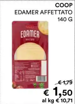 Coop COOP Edamer Affettato offerta