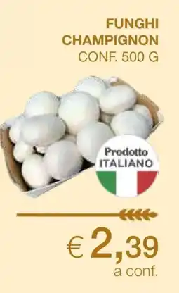 Coop Funghi Champignon offerta