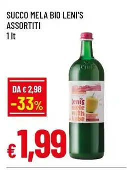 Famila SUCCO MELA BIO LENI'S ASSORTITI offerta