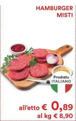 Coop HAMBURGER MISTI offerta