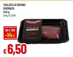 Famila TAGLIATA DI BOVINO MARINATA offerta