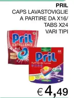 Coop PRIL CAPS LAVASTOVIGLIE offerta