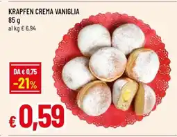 Famila KRAPFEN CREMA VANIGLIA offerta