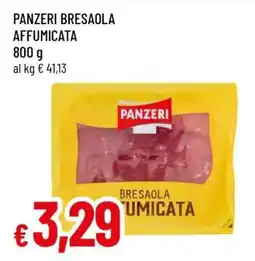Famila PANZERI BRESAOLA AFFUMICATA offerta