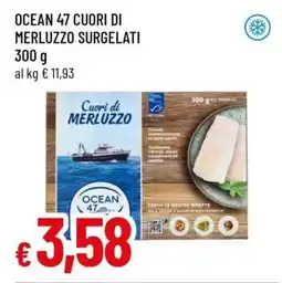 Famila OCEAN 47 cuori di merluzzo surgelati offerta