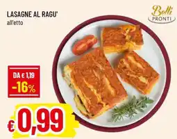Famila LASAGNE AL RAGÙ offerta
