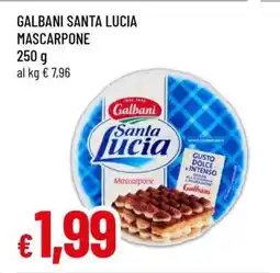 Famila Galbani Santa Lucia Mascarpone offerta