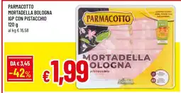 Famila PARMACOTTO MORTADELLA BOLOGNA IGP CON PISTACCHIO offerta
