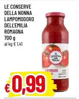 Famila LE CONSERVE DELLA NONNA LAMPOMODORO DELL'EMILIA ROMAGNA offerta