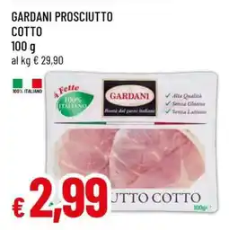 Famila GARDANI Prosciutto Cotto offerta