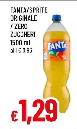Famila Fanta/Sprite Originale / Zero Zuccheri offerta