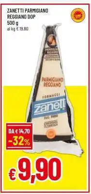 Famila Zanetti Parmigiano Reggiano DOP offerta