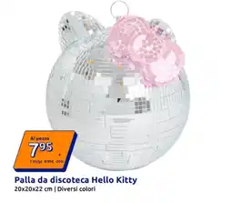 Action Palla da discoteca Hello Kitty offerta