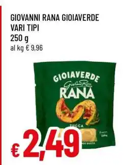 Famila GIOVANNI RANA GIOIAVERDE VARI TIPI offerta