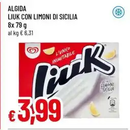 Famila ALGIDA LIUK CON LIMONI DI SICILIA offerta