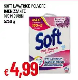 Famila SOFT LAVATRICE POLVERE IGIENIZZANTE offerta