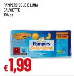 Famila PAMPERS SOLE E LUNA SALVIETTE offerta