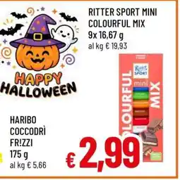 Famila RITTER SPORT MINI COLOURFUL MIX offerta