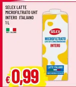 Famila SELEX LATTE MICROFILTRATO UHT INTERO ITALIANO 1 L offerta