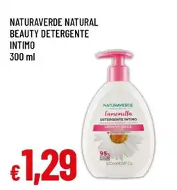 Famila NATURAVERDE NATURAL BEAUTY DETERGENTE INTIMO offerta