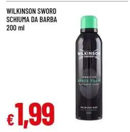 Famila WILKINSON SWORD SCHIUMA DA BARBA offerta