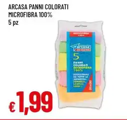Famila ARCASA PANNI COLORATI MICROFIBRA 100% offerta
