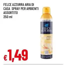 Famila FELCE AZZURRA ARIA DI CASA SPRAY PER AMBIENTI ASSORTITO offerta