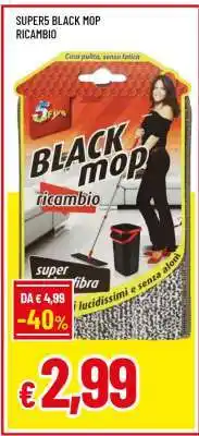 Famila SUPER5 BLACK MOP RICAMBIO offerta
