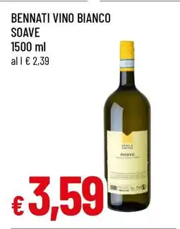Famila BENNATI VINO BIANCO SOAVE offerta