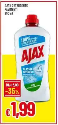 Famila Ajax Detergente pavimenti offerta