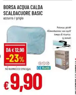 Famila BORSA ACQUA CALDA SCALDACUORE BASIC offerta